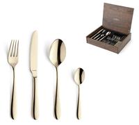 Ensemble de couverts Amefa Oxford, 24 pièces, finition champagne, polissage haute brillance