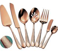 Ensemble de couverts en acier inoxydable Delige, comprenant un couteau à gâteau et une spatule à servir