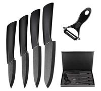 Ensemble de couverts en céramique avec étui de protection - 4 pièces