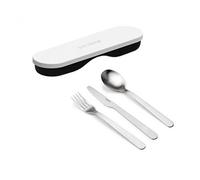 Ensemble De Couverts GUZZINI Voyage Avec Étui StoreGo Blanc 17110111