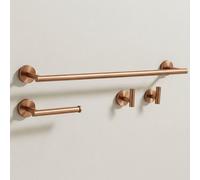 Ensemble De Crochets De Salle De Bain Rea Ari Brush Copper
