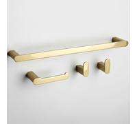 Ensemble De Crochets De Salle De Bain Rea Mati Gold