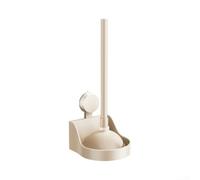Ensemble de déboucheur de toilettes robuste avec brosse pour cuvette - Kit de nettoyage mural pour salle de bain - Outil de débouchage pour éviers et douches - 45 cm de hauteur