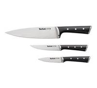 Ensemble de découpe - TEFAL - K2323S - Éplucheur 9 cm - Couteau chef 20 cm - Couteau universel 11 cm Multicolore