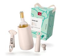 Ensemble de dégustation de vin, comprenant : refroidisseur, tire-bouchon, bouchon sous vide et verseur