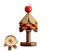 Ensemble De Dessous-De-Plat Arbre De Noël Dessous-De-Plat Isolant En Bois | Dessous-de-plat Anti-Brûlure pour Ustensiles de Cuisine pour Cuisine Maison Ustensiles Casserole Tasse Théière P