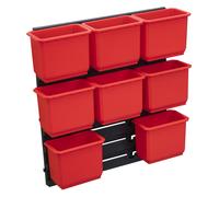 Ensemble de deux panneaux perforés QBRICK SYSTEM ONE 200 Organizer XL
