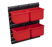 Ensemble de deux panneaux perforés QBRICK SYSTEM ONE 200 Organizer XL