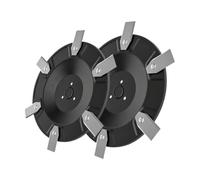Ensemble De Disques De Coupe De Remplacement, Paquet De 2, Plastique ABS 140mm X 22mm, Compatible Avec La Tondeuse À Gazon Robot Ecovacs Goat A1600, A3000