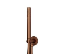 Ensemble de douche à main Steinberg Série 100 avec coude de raccordement intégré, douchette à main sur tige, 1001670BC, Couleur: cuivre brossé