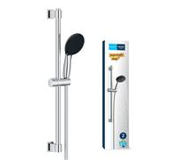 Ensemble de douche avec 2 jets. Barre de douche de 60 cm et flexible - GROHE Vitalio Start 110 26951001 - Économie d'eau - Chrome