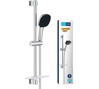 Ensemble de douche avec pommeau de douche 2 jets, barre de douche, flexible et étagère - GROHE Vitalio Comfort 110 26929001 - Économie d'eau - Chrome