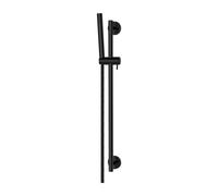 OMNIRES Microphone - Set pommeau de douche, barre et flexible, noir mat MICROPHONE-SBL