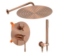 Ensemble De Douche Dissimulé Rea Js-625103-1Brg Or Brossé