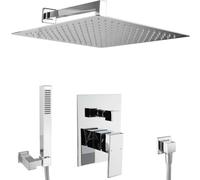 Ensemble de douche encastré PaulGurkes 40cm Système de douche XXL