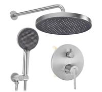 Ensemble De Douche Encastré REA Grace + Box Brush Nickel
