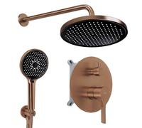 Ensemble De Douche Encastré REA Maxim + box Brush Copper