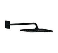 Ensemble de douche Grohe Rainshower Mono 310 Cube 265642430, bras de douche 42,2 cm, 1 jet, avec régulateur de débit, noir mat