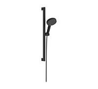 hansgrohe Raindance Alive Select S ensemble de douche 24600670 barre de douche Unica E, 3jet, noir mat
