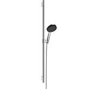Ensemble de douche Hansgrohe Raindance Alive Select S 24603000 3 jets économie d'eau avec barre de douche Unica S Puro 90 cm, chromé