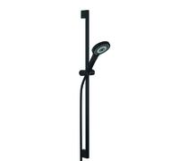 Kludi Dive - Set pomme de douche, barre et flexible, 3 jets, noir mat 6993039-00