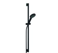 Kludi Dive - Set pommeau de douche, barre et flexible, noir mat 6991039-00