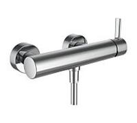 Laufen Mitigeur de douche mural Meda HF506650100600 apparent avec flexible et douchette chromé