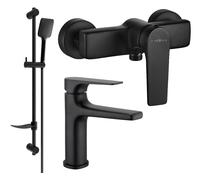 Mexen Lynx DF62 ensemble de douche, noir - 745904DF62-70 5598 5907709185562