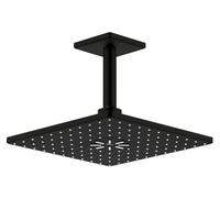 Ensemble de douche Rainshower 310 CUBE, 2 types de jets, 310 mm, finition noir mat