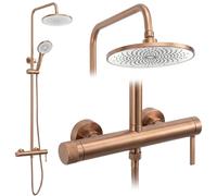 Ensemble De Douche Rea Rivo Cuivre Brossé