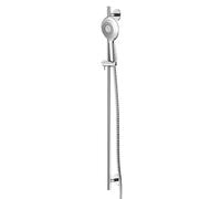 Steinberg Serie 100 set de douche 1001621 chromé , barre 90, cm. Tuyau métallique 180 cm