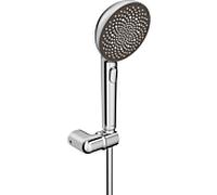 Hansa Armaturen Ensemble de douchette à main AURELIA 47170120 mural Ø 110 mm 3 jets chromé