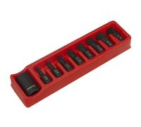 Ensemble De Douilles À Impact Sealey 9 Pièces 1/2" Carré AK5611