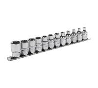 Ensemble De Douilles Torx Star Sealey 12 Pièces 3/8" Carré Drive E4-E20 AK61806