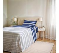 Ensemble de draps en Coton Ida, lit Simple, modèle : crono, confectionné en Italie