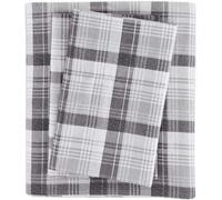 Ensemble de draps en flanelle 100% coton, doux et chauds, avec une poche élastique de 35,5 cm, idéal pour un style de vie confortable, parfait pour les saisons froides, un ensemble de literie douillet