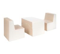 Ensemble de fauteuils chambre enfant blanc, cappuccino