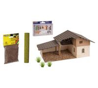 Ensemble de figurines en fer pour crèche de Noël, comprenant 3 pièces