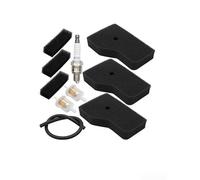 Ensemble de filtres à air de rechange pour générateurs Honda Eu2000i avec filtration double couche avec élément principal 17211-z07-000 et éponge extérieure 17218-z07-000 avec filtres à carburant et