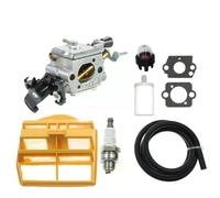 Ensemble de filtres à air et à carburant pour carburateur pour tronçonneuse Husqvarna 445 450 445E 450E JONSERED CS2245S 506450401 ZAMA C1M-EL37B~0663
