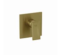 Ensemble de finition pour mitigeur de douche encastré Kludi DECUS 54755N075 avec unité fonctionnelle, or brossé