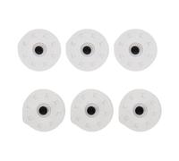 Ensemble de fixations de charnières de toilettes, 6 pièces, rondelles d ' écrou arrière filetées de 6mm, mises à niveau d ' ancrage de siège de toilette pour bases de siège à supérieur, ensemble
