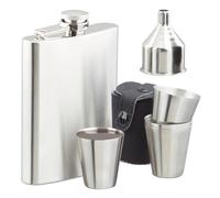 Ensemble de flasques léger 8 pièces, flasque de poche en inox 200 ml
