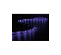 Perel Kit de bande LED contrôlée par la musique, avec 150 LEDs 5050 lumineuses, contrôleur RGB et alimentation, commande facile via télécommande IR fournie, flexible et auto-adhésif, revêtement en