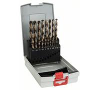 Ensemble de forets Bosch 2608587014; HSS-CO; DIN 338; 19 unités