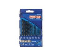 Ensemble De Forets HSS Faithfull De 13 1/16-1/4 X 1/64 FAIF13PSET