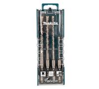 Ensemble de forets pour marteaux rotatifs Makita E-14249; SDS-Plus; 4 unités