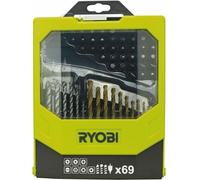 Ensemble de forets Ryobi 69 Pièces