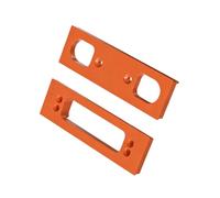 Ensemble de gabarits de routage de charnières cachées professionnels, comprenant des guides supérieur et inférieur, faciles à utiliser pour les charnières de porte encastrées, modèle de joint