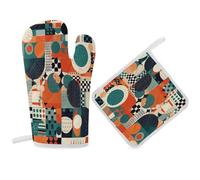 Ensemble de gants de cuisine et maniques de formes intéressantes, gants de cuisine et maniques pour la cuisson, les grillades, les appartements essentiels